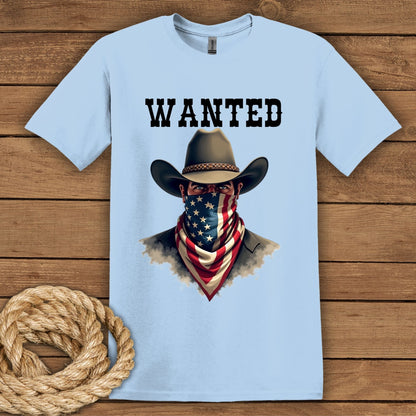 Wanted Cowboy Graphic T-Shirt