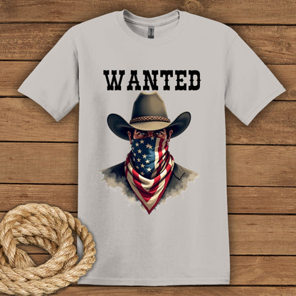 Wanted Cowboy Graphic T-Shirt