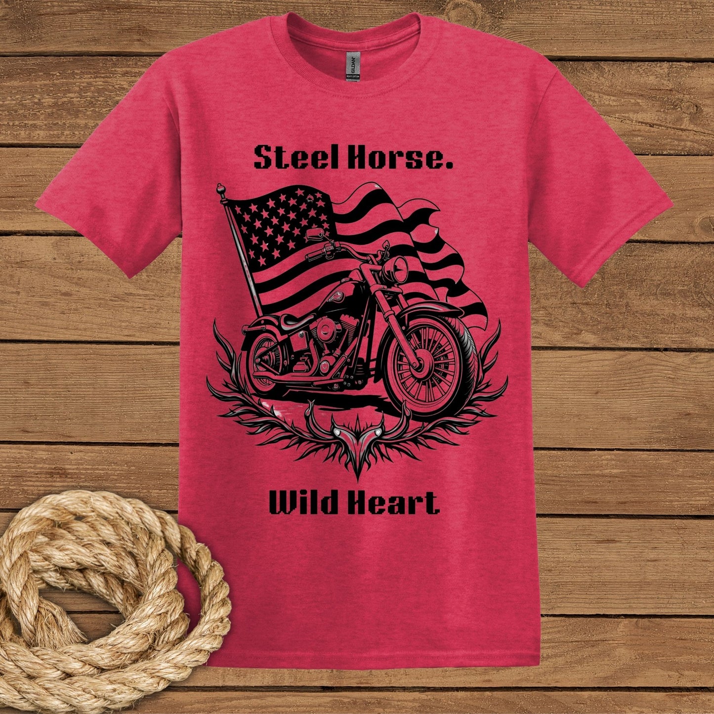 Steel Horse Wild Heart T-Shirt