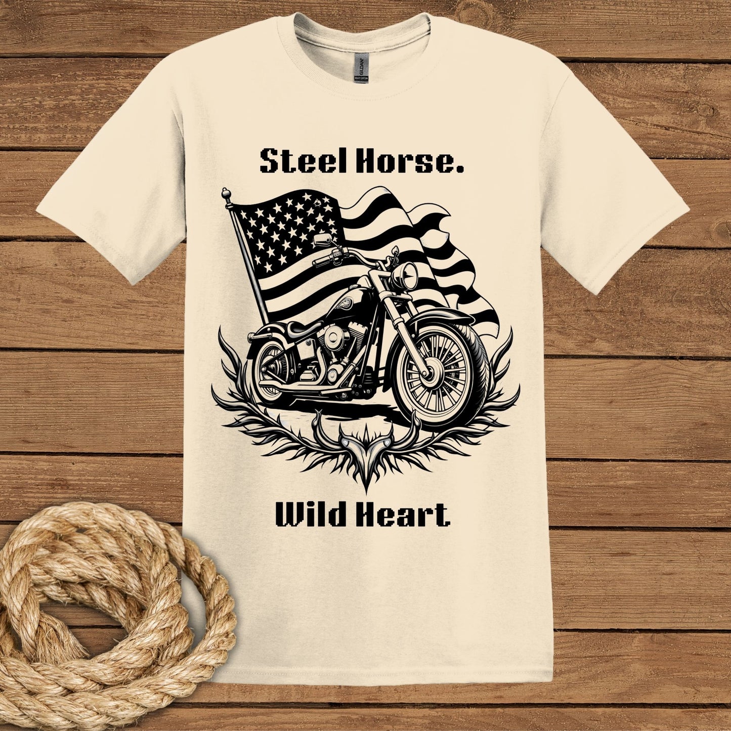 Steel Horse Wild Heart T-Shirt