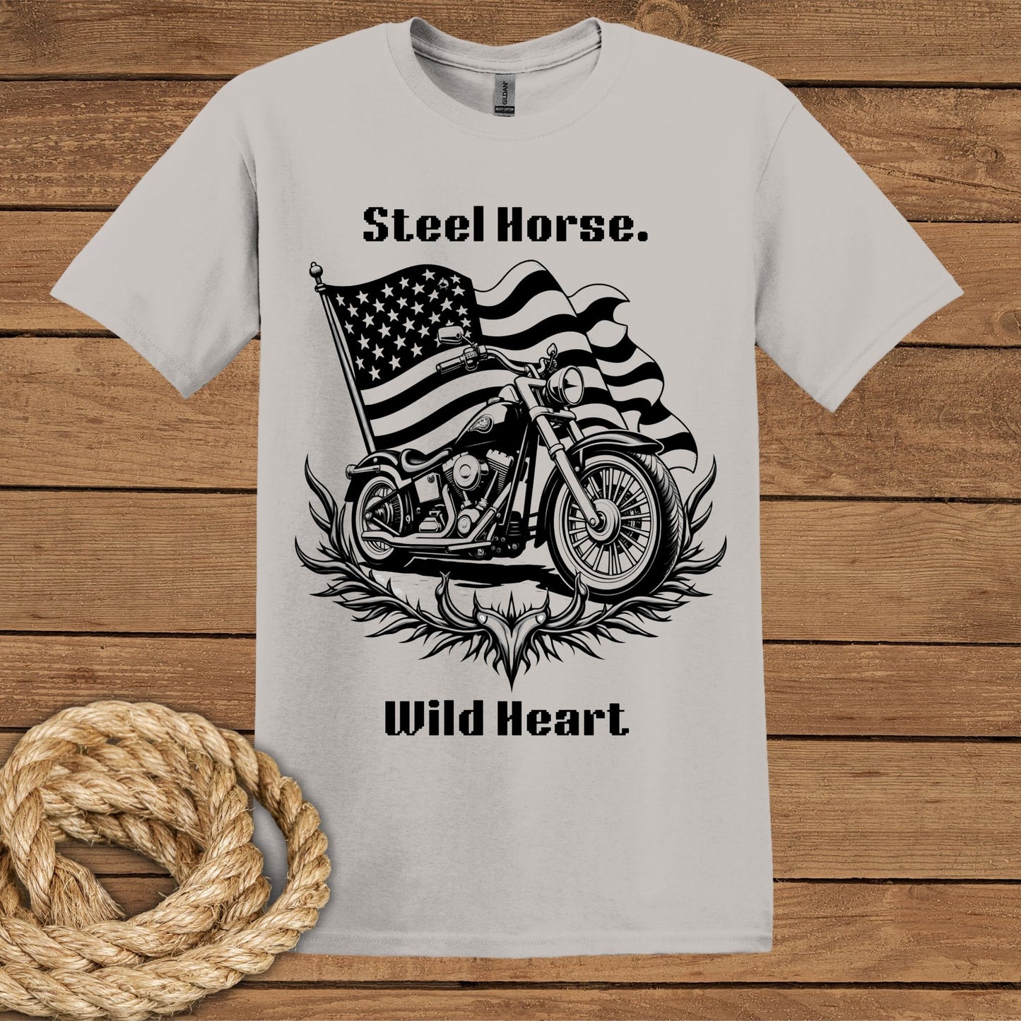 Steel Horse Wild Heart T-Shirt