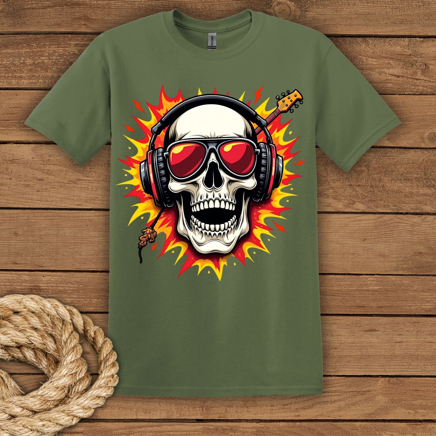 Rock n' Roll Skull T-Shirt