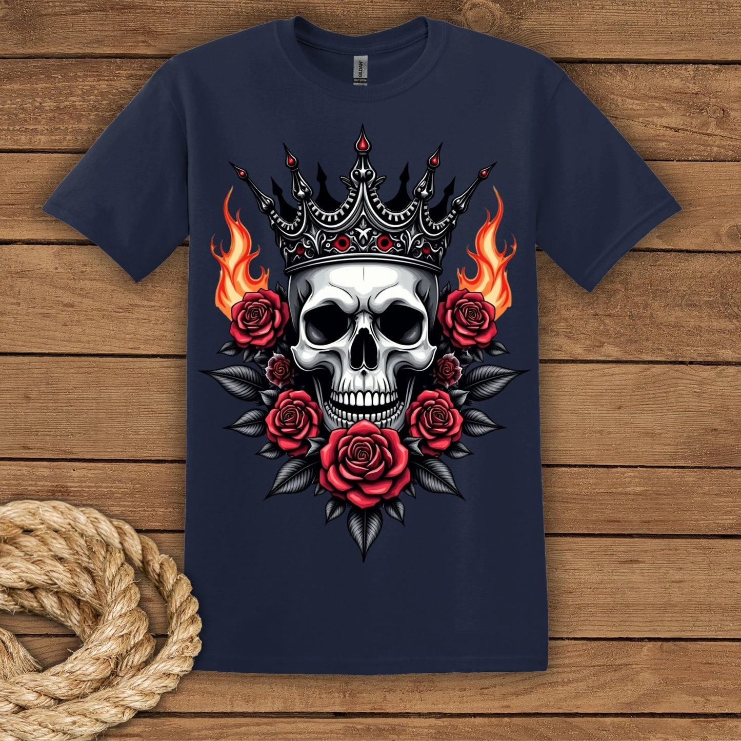 Skull Crown Graphic T-Shirt