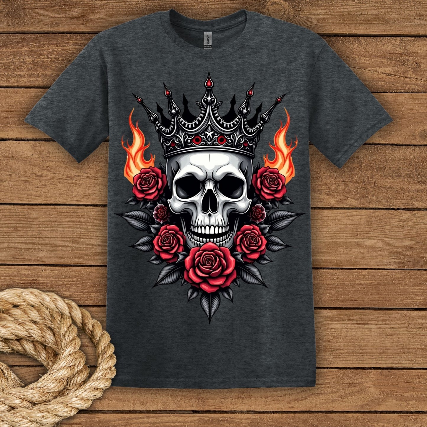 Skull Crown Graphic T-Shirt