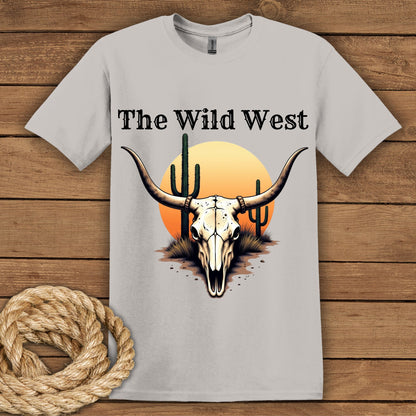 Wild West Graphic Tee, Unisex Shirt