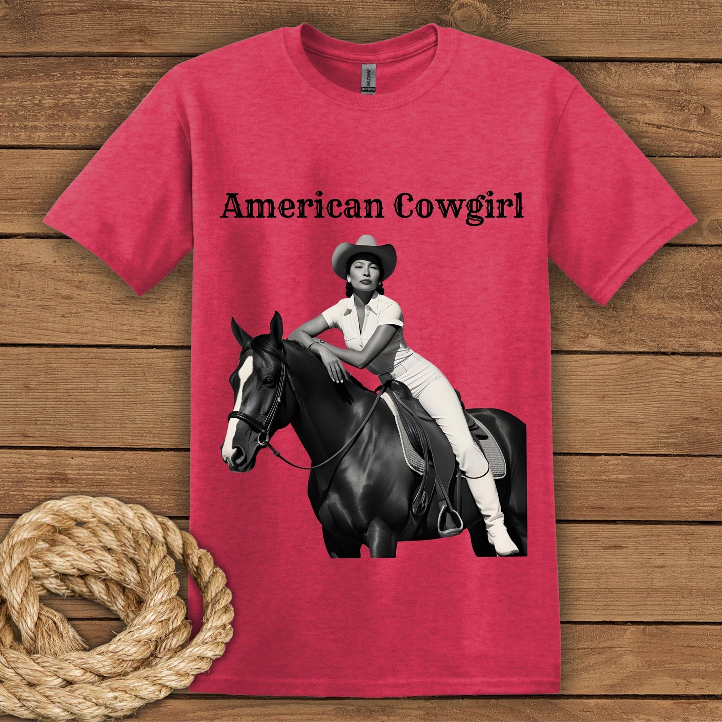 Vintage American Cowgirl T-Shirt