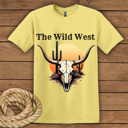 Wild West Graphic Tee, Unisex Shirt