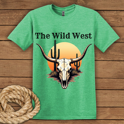 Wild West Graphic Tee, Unisex Shirt