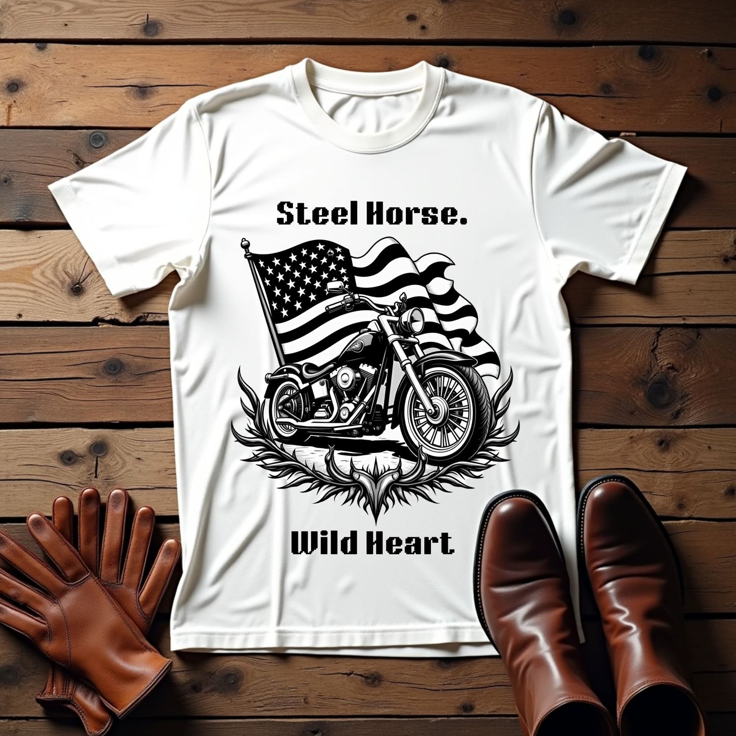 Steel Horse Wild Heart T-Shirt